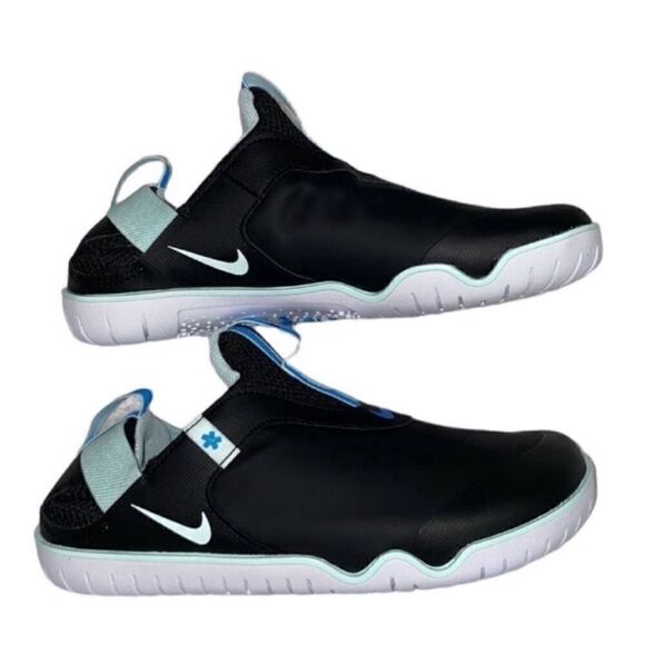 Nike Black/Blue Unisex Sneakers(Men's 7, Women's 8.5) - Picture 5 of 10
